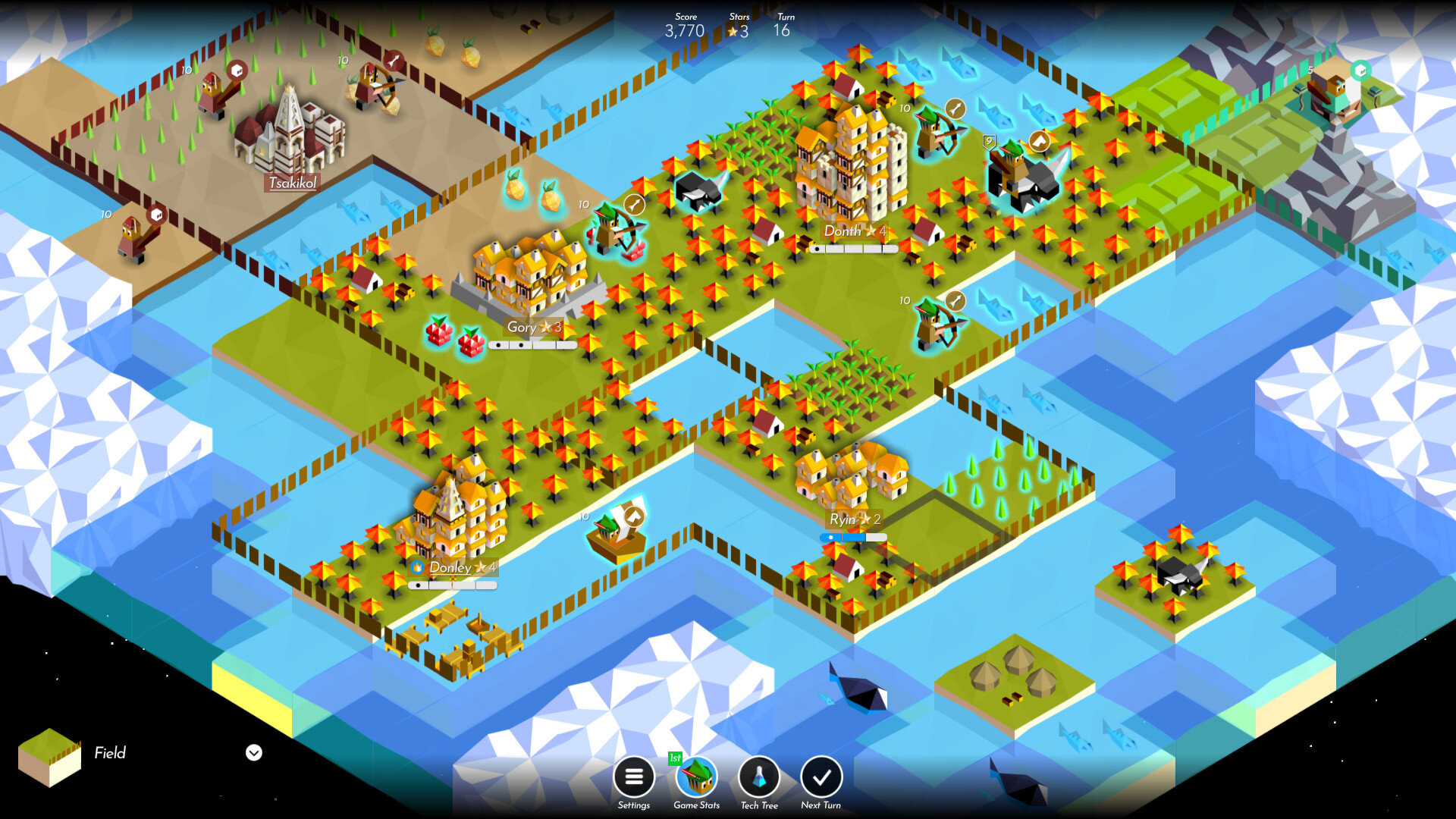 gameplay image of Polytopia